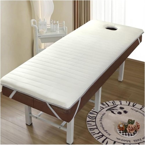 Massage bed topper with hole - massage,