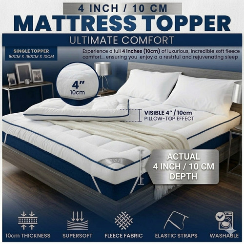 Mattress topper 10cm hotel - 10cm,